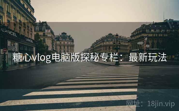 糖心vlog电脑版探秘专栏:最新玩法