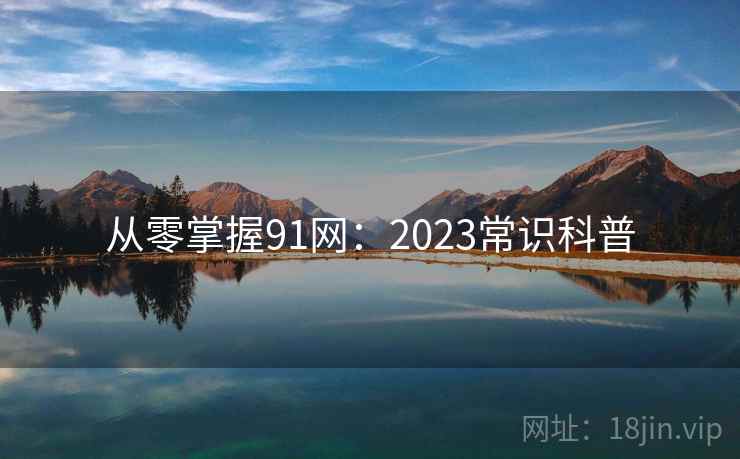 从零掌握91网：2023常识科普