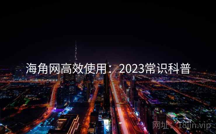 海角网高效使用：2023常识科普